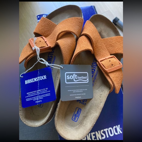 Birkenstock Siena Russet Orange BNWT - Picture 3 of 4